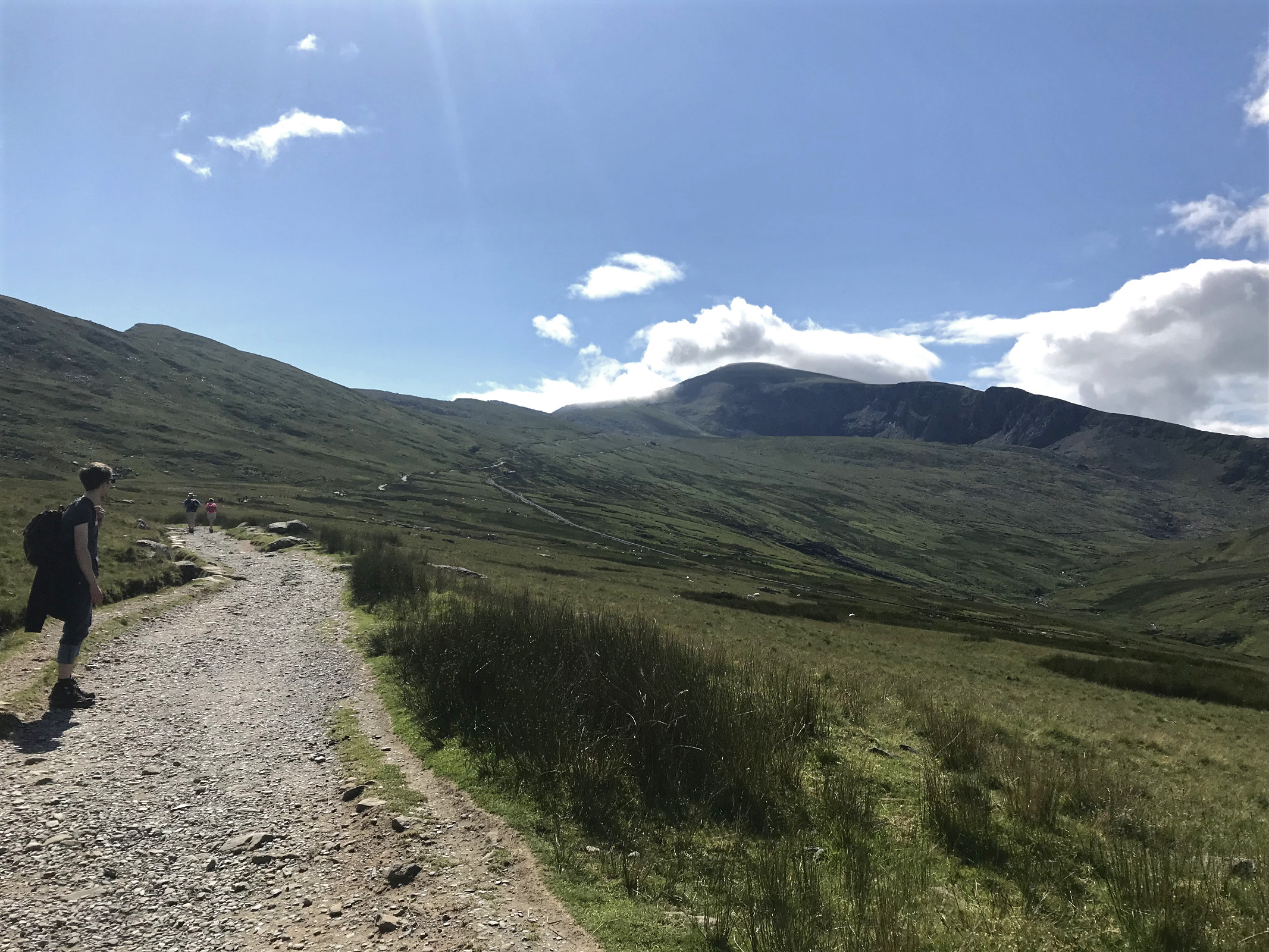 The long hike to Snowdon